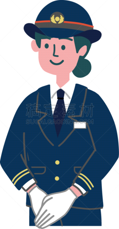 女人,职业,做手势,车站,旅途,线条,简单,售票员,铁轨轨道,火车安全人员