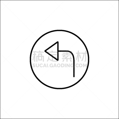 标志,图标,线条,箭头符号,一个物体,白色,下一个,矢量,撤销键