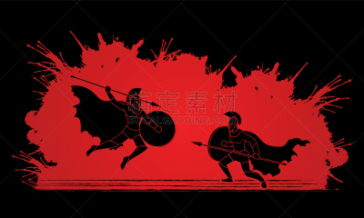 矛,勇士,动作,面罩,勇气,男人,面具,争论,设计