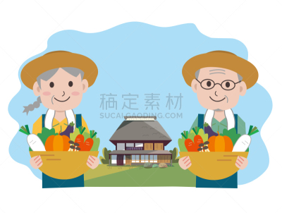 伴侣,农民,农业,收获节,蔬菜,清新,婚姻,食品,收获月,农场