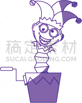 玩具,盒子,分离着色,可爱的,奇异小人玩具盒,塑胶,图像,小的,矢量