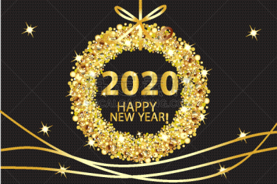 2020,贺卡,新年前夕,闪亮的,背景,华丽的,球体,请柬,事件,圣诞装饰物