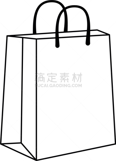 分离着色,购物袋,图标,顾客,形状,纸,塑胶,闪亮的,概念,高雅