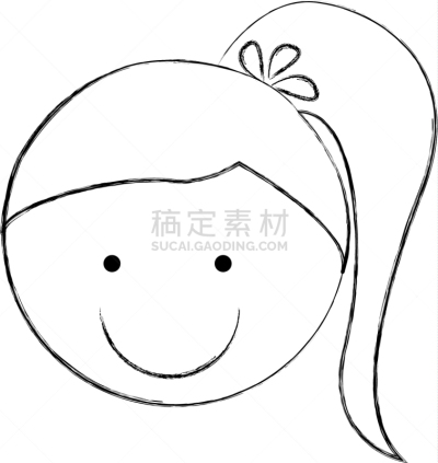 女孩,可爱的,性格,少年早期,婴儿,女人,小的,自然美,画画,爱