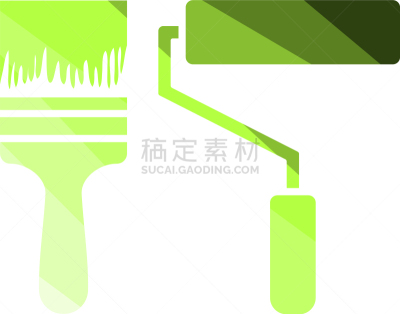 画笔,建筑业,图标,创造力,分离着色,珐琅,房屋,建筑承包商,装饰,改进