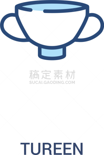 汤碗,计算机图标,两个物体,极简构图,概念,线条,烹调用具,白色,锅垫,烹调