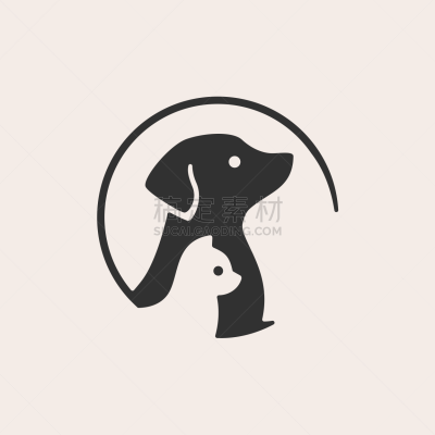 宠物,计算机图标,猫,狗,矢量,绘画插图,潮人,可爱的,图像,动物家庭