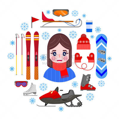 运动,设备用品,冬天,雪板,检查表,肖像,雪,女人,雪上汽车运动,休闲