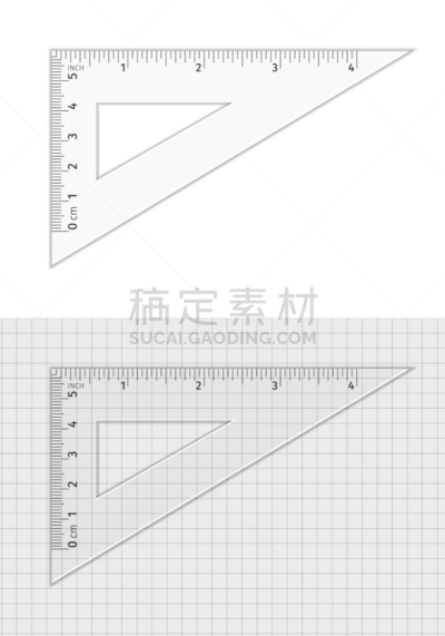 测量工具,厘米,英寸,五个物体,四个物体,尺,三角形,中老年男人,比例,长度