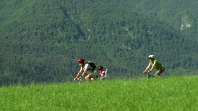   农村家庭自行车