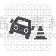 计算机图标,碰撞测验,机动车,黄色,符号,交通事故,背景分离,安全的,汽车,交通