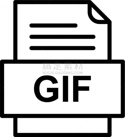 文档,GIF动图,计算机图标,活页夹,分离着色,传媒,轮廓,符号