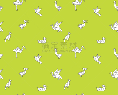 折纸工艺,四方连续纹样,白色,亚洲,创造力,自然,华丽的,图像,重复,装饰