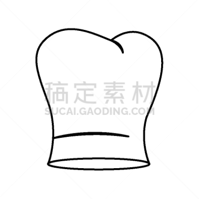 不规则的,厨师帽,职业,烘焙师,轮廓,白色,纺织品,饮食,剪影,主厨