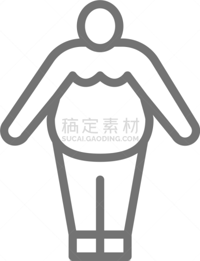 男人,肥胖,计算机图标,商务,新陈代谢,损失,问题,分离着色,改进,剪影