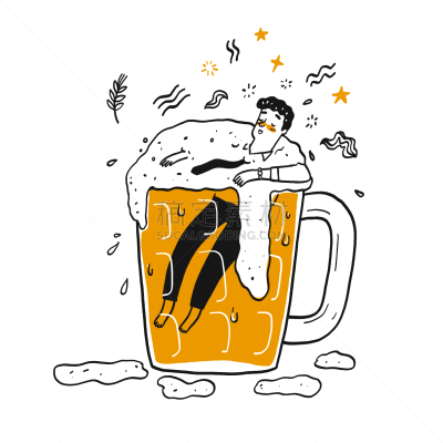啤酒,男人,玻璃杯,饮料,含酒精饮料,啤酒节,环境,泰国,瓶子,手