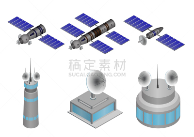绘画插图,卫星,沟通,传媒,商务,天线,沟通,建造,布置,联系