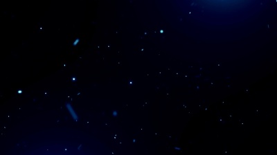 粒子蓝尘抽象光bokeh运动标题电影背景循环