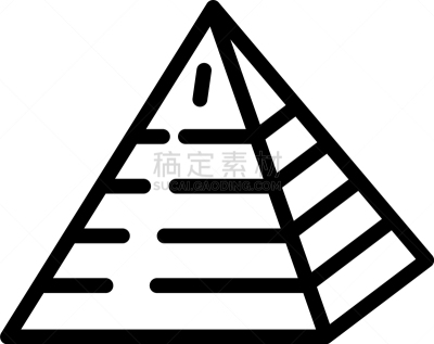 金字塔乳酪,轮廓,犹太教,计算机图标,兄弟,看,分离着色,普罗维登斯,非凡的