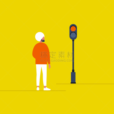 交通,行人,安全的,矢量,照明设备,停止标志,绘画插图,印度人,男性,人行横道
