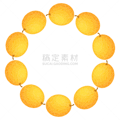矢量,有机食品,健康生活方式,绘画插图,式样,卡通,甜食,黄色,留白,花环