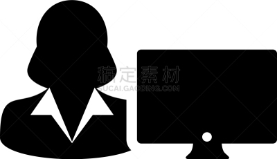 计算机,顾客,人,计算机图标,女性,商务,外包,工程师,技术,女人