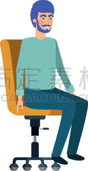 男人,办公椅,头像,性格,成年的,首领,职业,商务人士,经理,坐