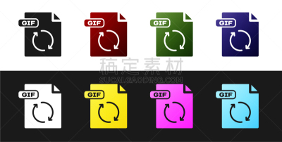 文档,GIF动图,活页夹,按键区,图标,分离着色,白色,数据,下载,布置