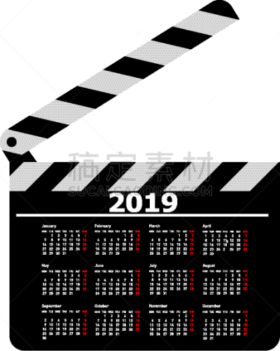 白色,2019,黑板,日历,分离着色,制片人,相机,图像,一年生植物,鼓掌