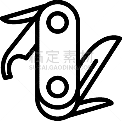 轮廓,计算机图标,刀,高雅,商务,粉饼,野餐,食品,露营
