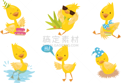 可爱的,黄色,个性,鸡,注视镜头,麦片,塑胶,玩具,小的,布置
