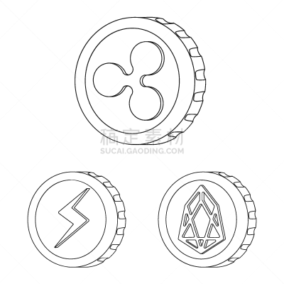 分离着色,品牌名称,一个物体,银行业,轮廓,商务,波纹,收集