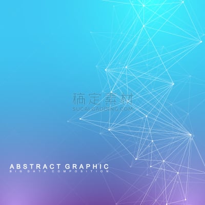 几何形状,分子,背景,插画,深的,化学制品,健康保健,数据,主机,纳米技术