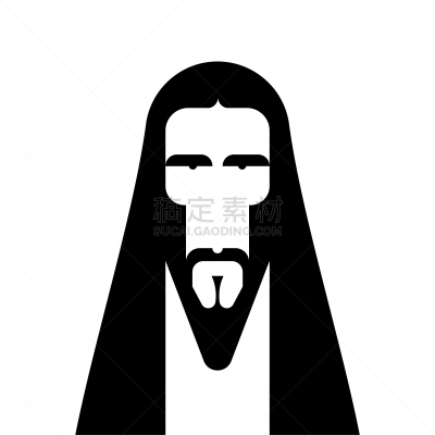 神,灵性,似人脸,儿子,男人,白色,援救,希望