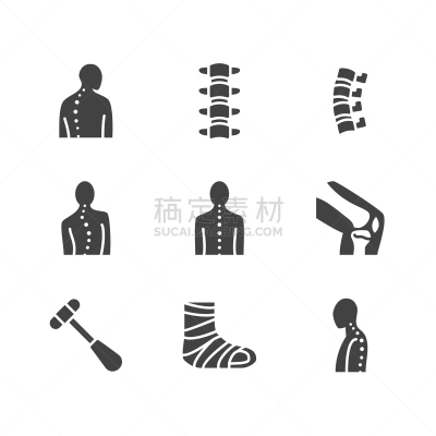 符号,脊柱,整形器具,平坦的,健康保健,药,直的,门诊部,震惊,改进