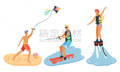 飞行板运动,风筝,滑水运动,人,喷气式飞机,风,水上运动,休闲,航海,度假