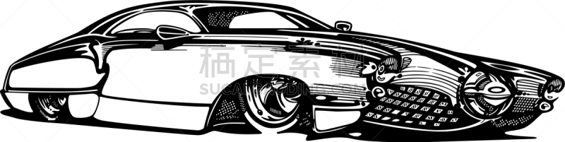汽车,漫画,传统,前灯,运动,交通,迅速,复古,定制