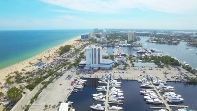 Ft.的天线Lauderdale Marina-Bahia Mar- 