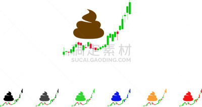 粪,蜡烛,图表,计算机图标,黄色,红色,绿色,黑色,图像,生长