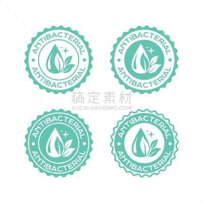 标签,极简构图,水滴,矢量,清新,叶子,闪烁发光,设计,包装,布置