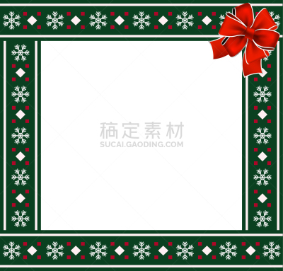 国境线,绿色,新年,可爱的,法式长棍面包,请柬,边框,模板,问候