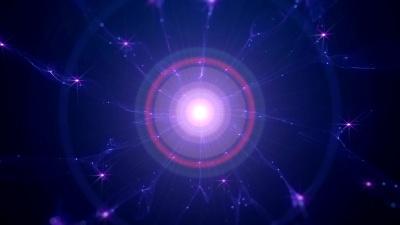 太空中的抽象之星