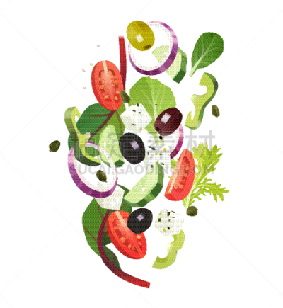 greek salad green