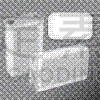盒子,铝箔,透明,肥皂,分离着色,白色,咖啡,纸盒,香料,写实