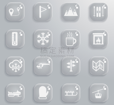 滑雪运动,计算机图标,疤,季节,冬天,运动,雪上汽车运动,收集,旅行,休闲