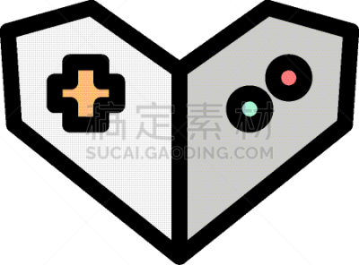 游戏手柄,彩色图片,平坦的,计算机图标,计算机,玩具,电视机,技术,休闲