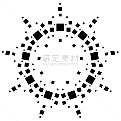 圆形,正方形,螺线,几何形状,多样,转盘拨号电话,离心分离机,做,转,生长