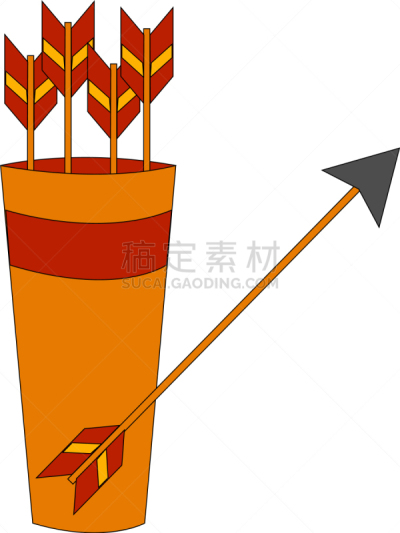 箭,白色背景,分离着色,箭术,运动,准确,包