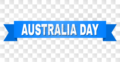 Australia Day,缎带,蓝色,白色,白昼,条纹,单词,乐队,文字,设计