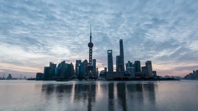 上海早晨 延时摄影